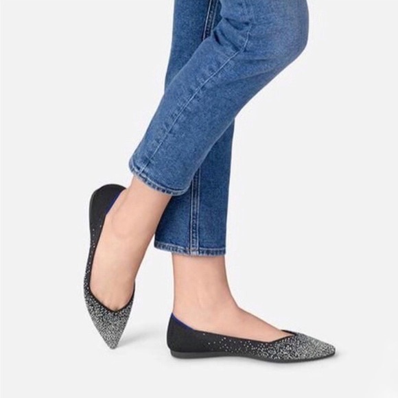 NWT Rothy’s Slate Metallic Flat - Picture 4 of 6